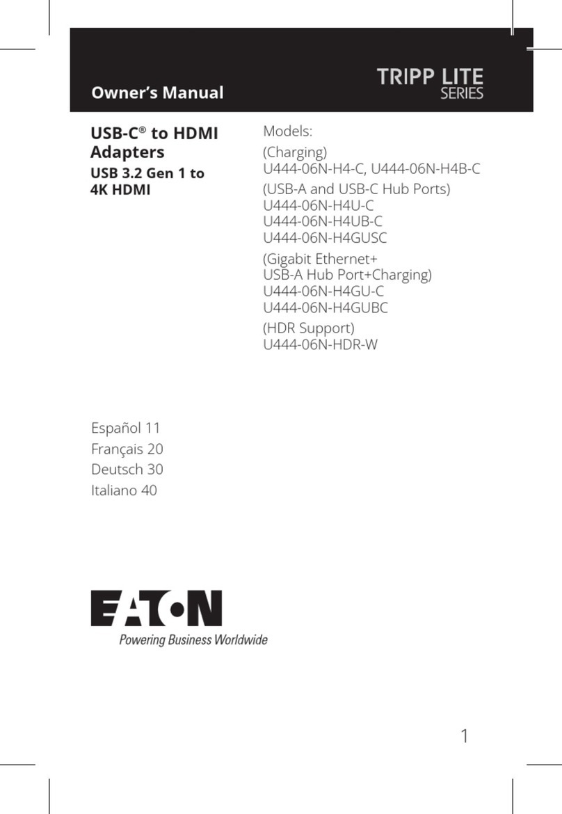 Eaton TRIPP LITE Series owner's manual