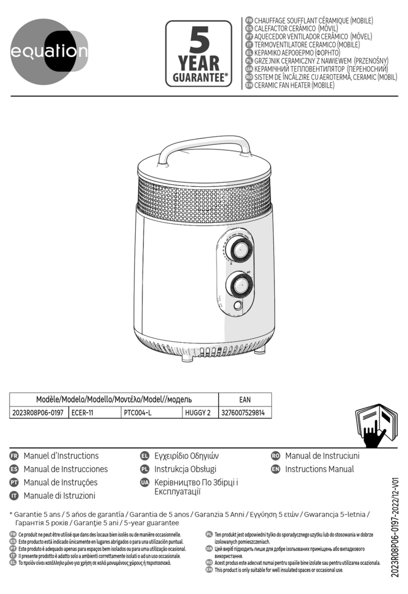 EQUATION ECER-11 instruction manual