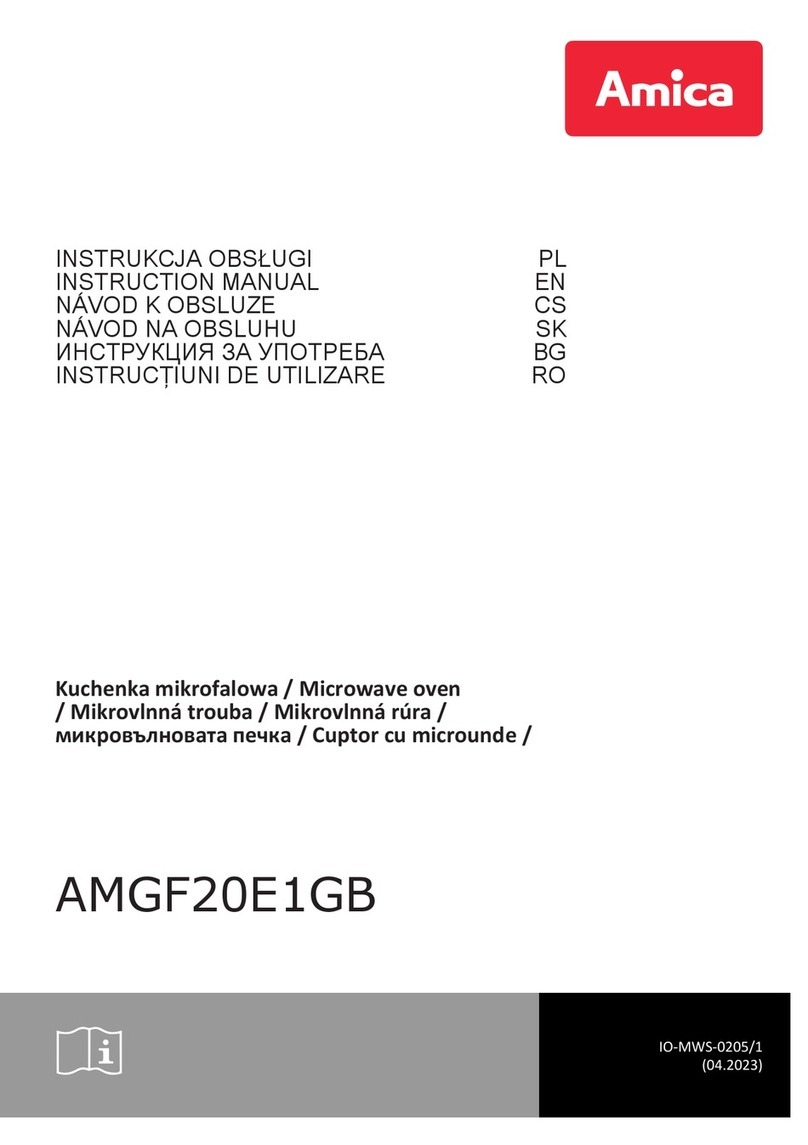 Amica AMGF20E1GB User manual Amica AMGF20E1GB User manual