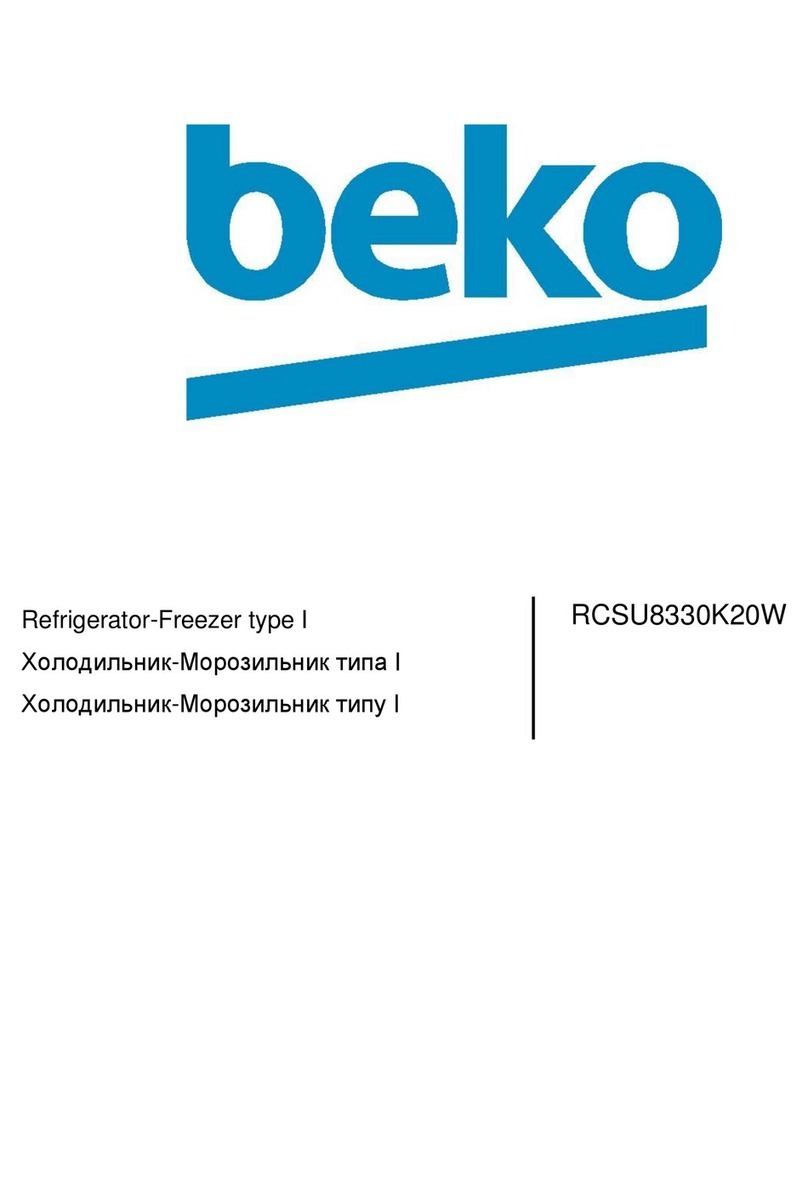 Beko RCSU8330K20W manual