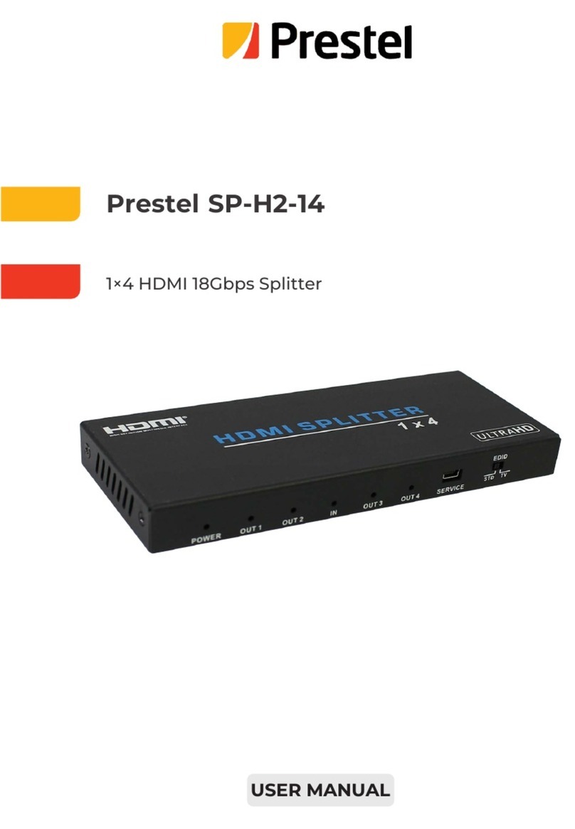 Prestel SP-H2-14 user manual
