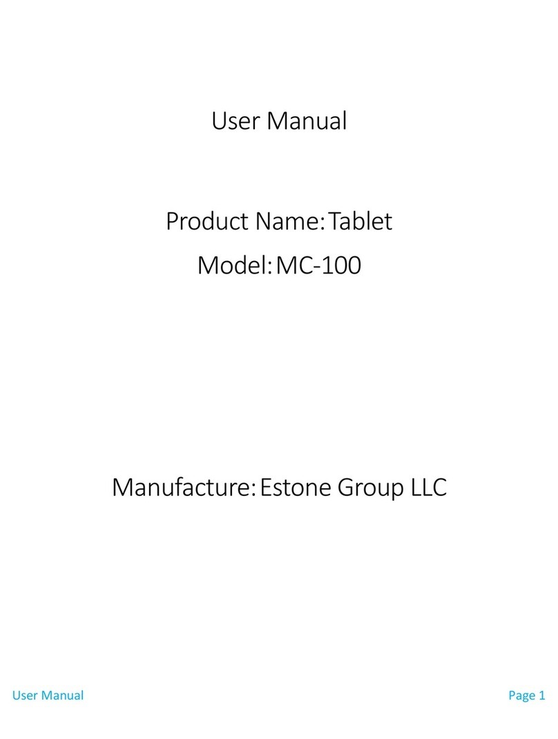 Estone MC-100 user manual