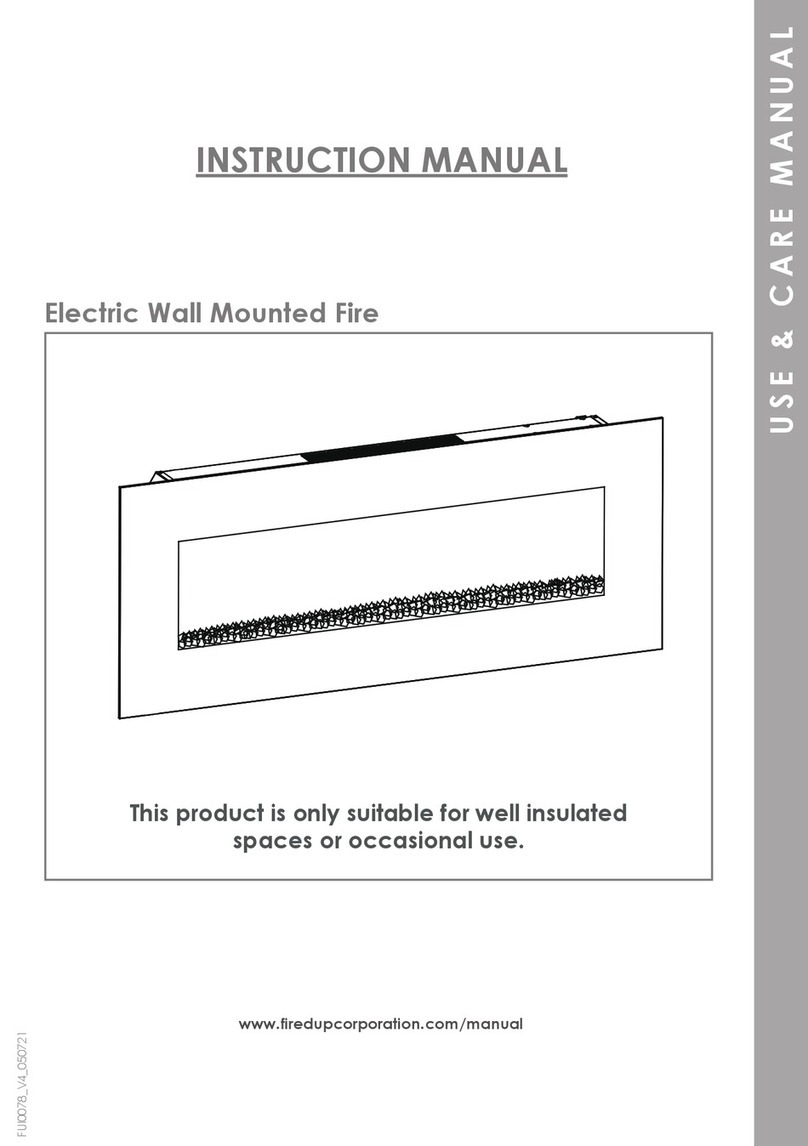 Fired Up Corporation Sureflame WM-9505 User manual Fired Up Corporation Sureflame WM-9505 User manual