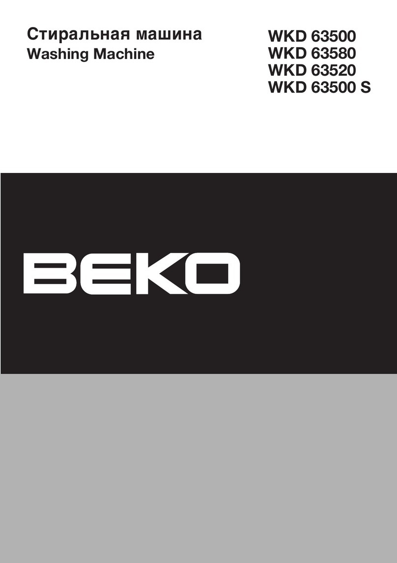 Beko WKD 63500 manual