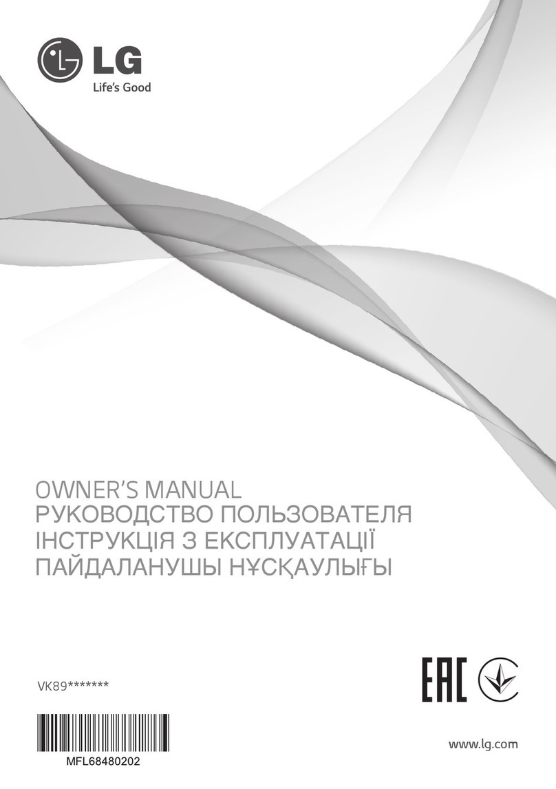 LG VK89 series User manual