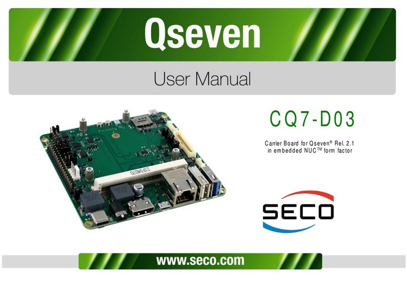 Seco Qseven CQ7-D03 User manual