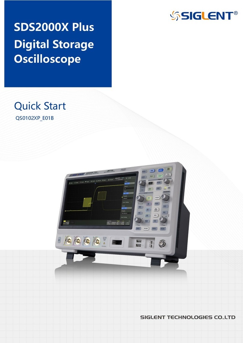 SIGLENT SDS2000X Plus Series User manual