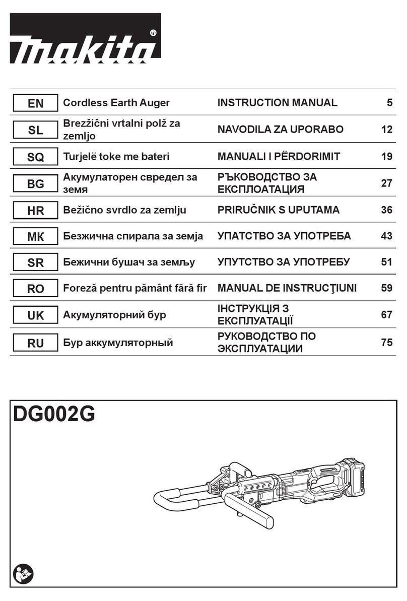 Makita DG002GZ instruction manual