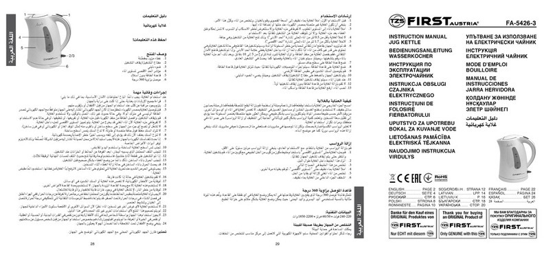 TZS First AUSTRIA FA-5426-3 instruction manual