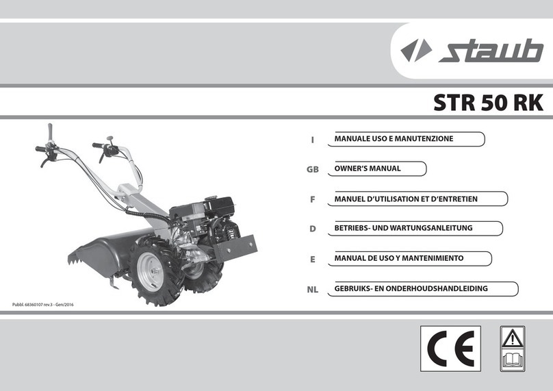 STAUB STR 50 RK owner's manual