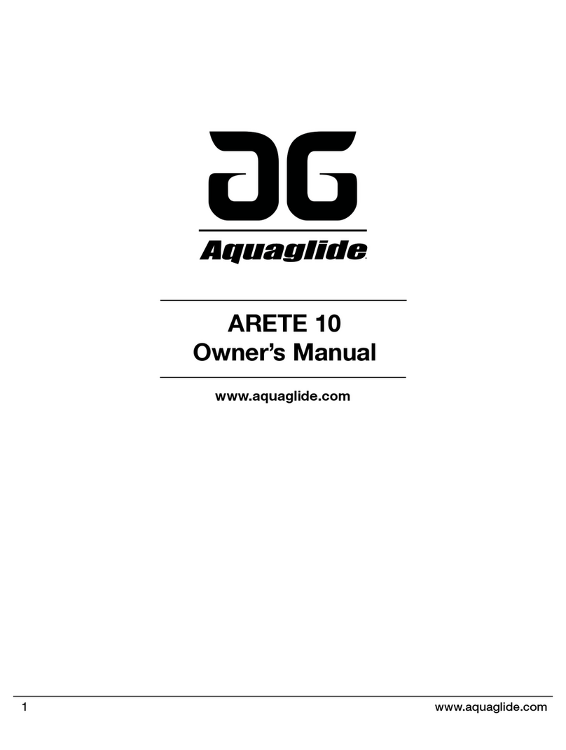 Aquaglide ARETE 10 User manual