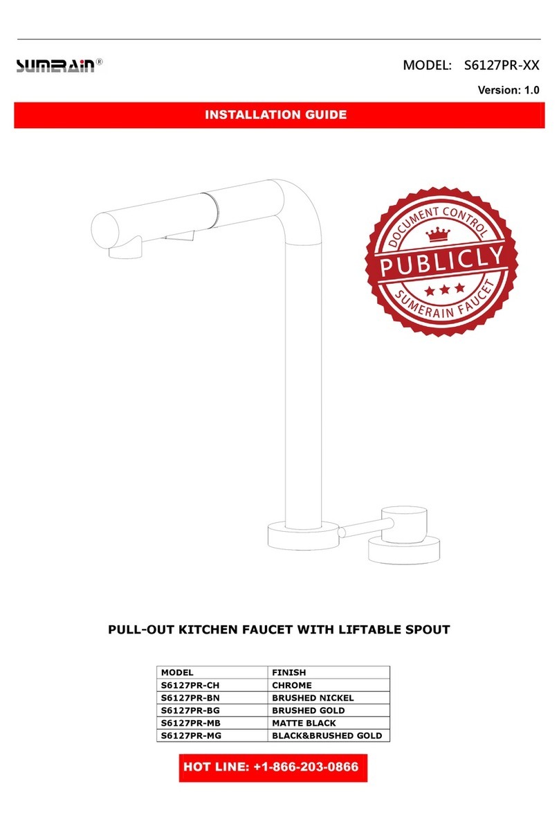 SUMERAIN S6127PR Series operating manual SUMERAIN S6127PR Series operating manual