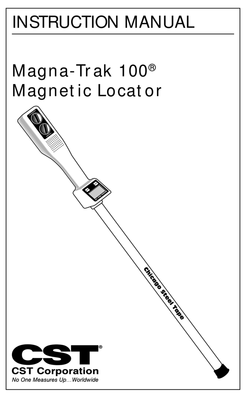 CST Magna-Trak MT102 instruction manual