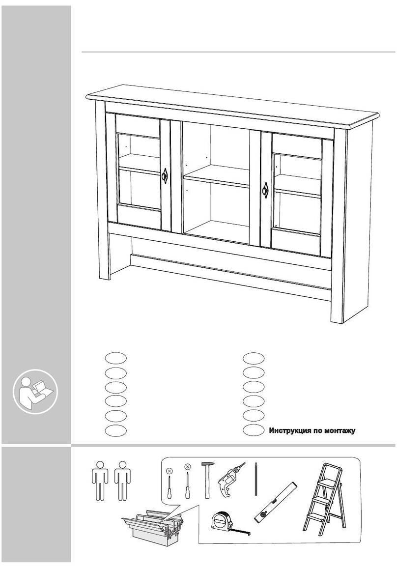 Home affaire Rauna 88546364 Assembly instructions