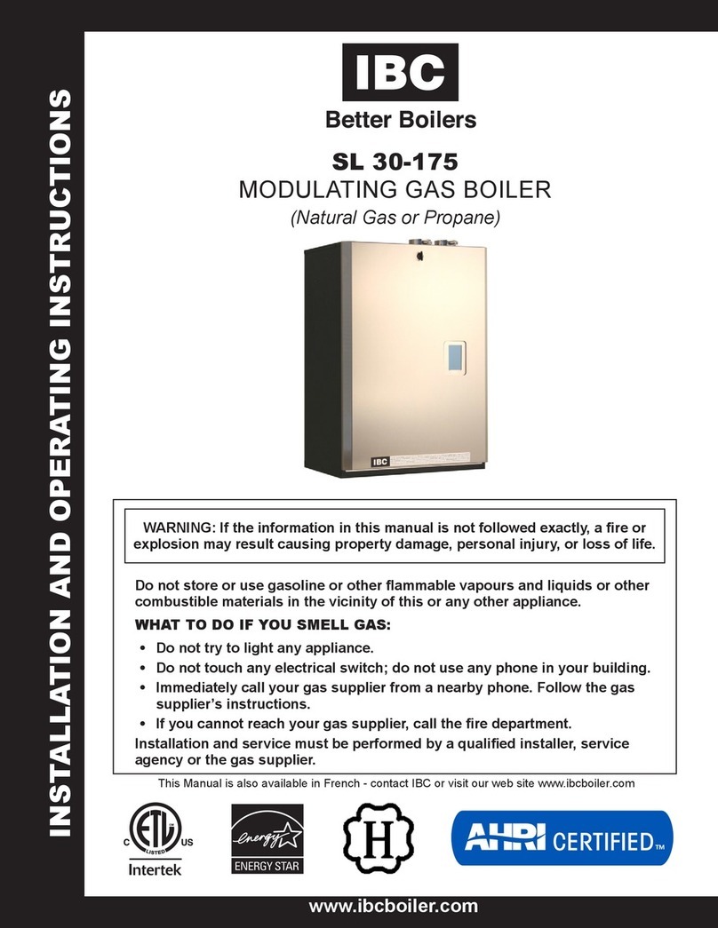 IBC SL 30-175 User manual