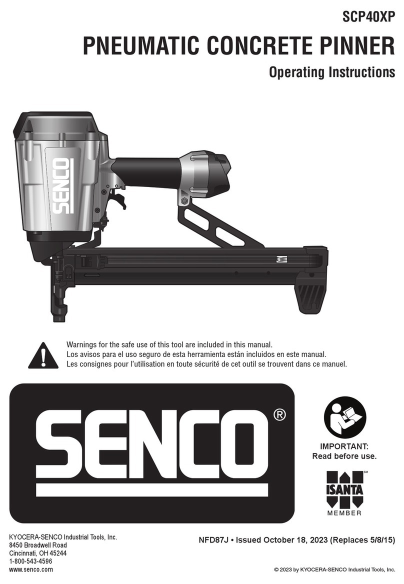 Senco SCP40XP User manual