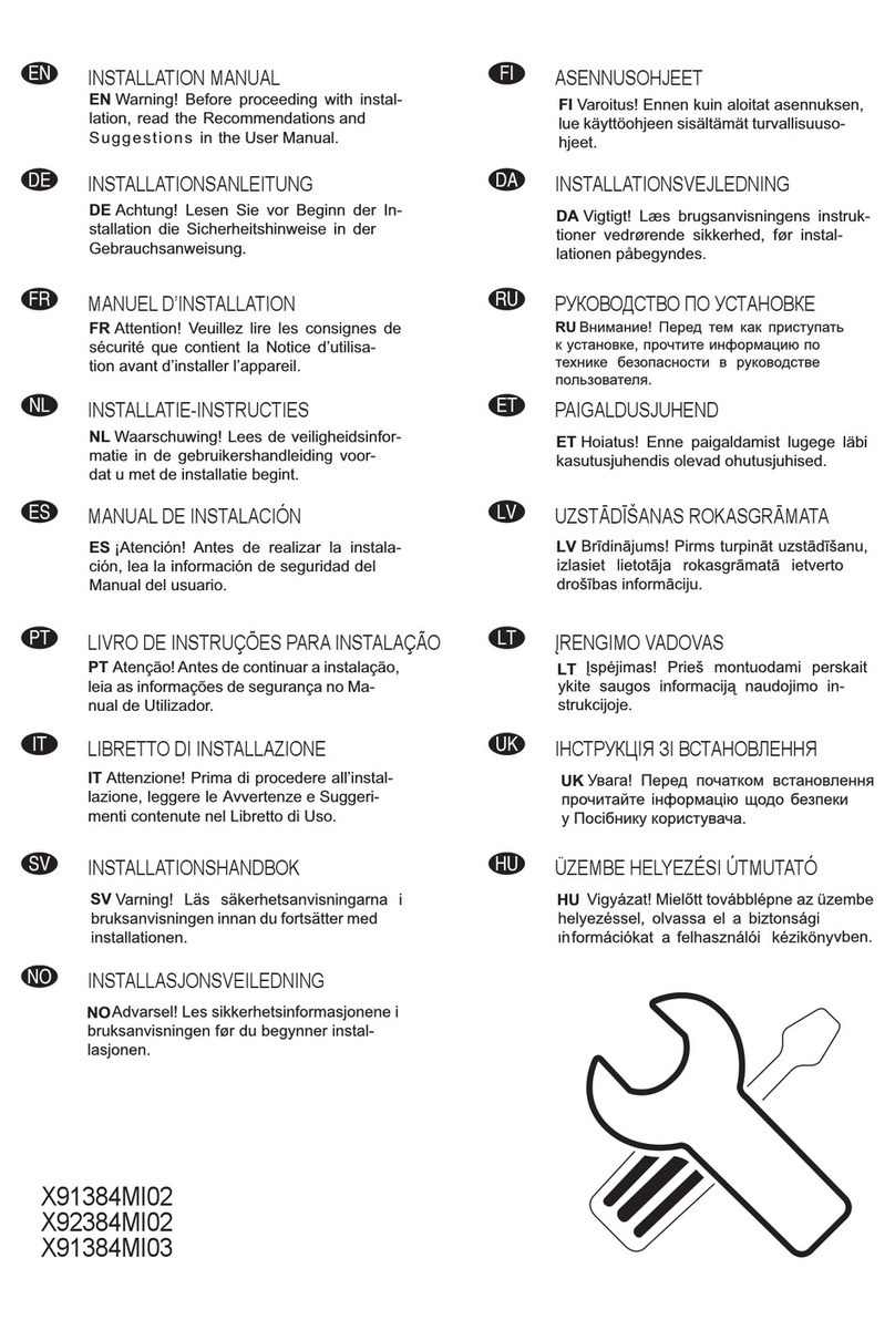 AEG X91384MI03 User manual