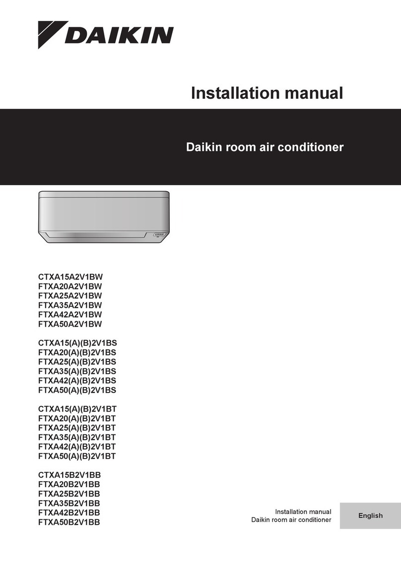 Daikin FTXA42A2V1BW User manual