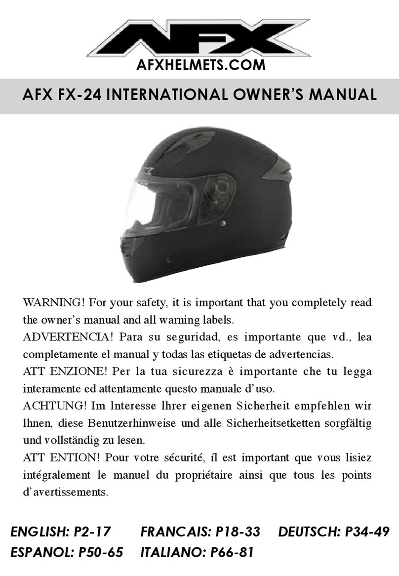 AFX FX-24 INTERNATIONAL User manual
