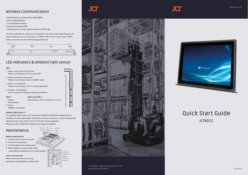 JLT JLT6012 User manual