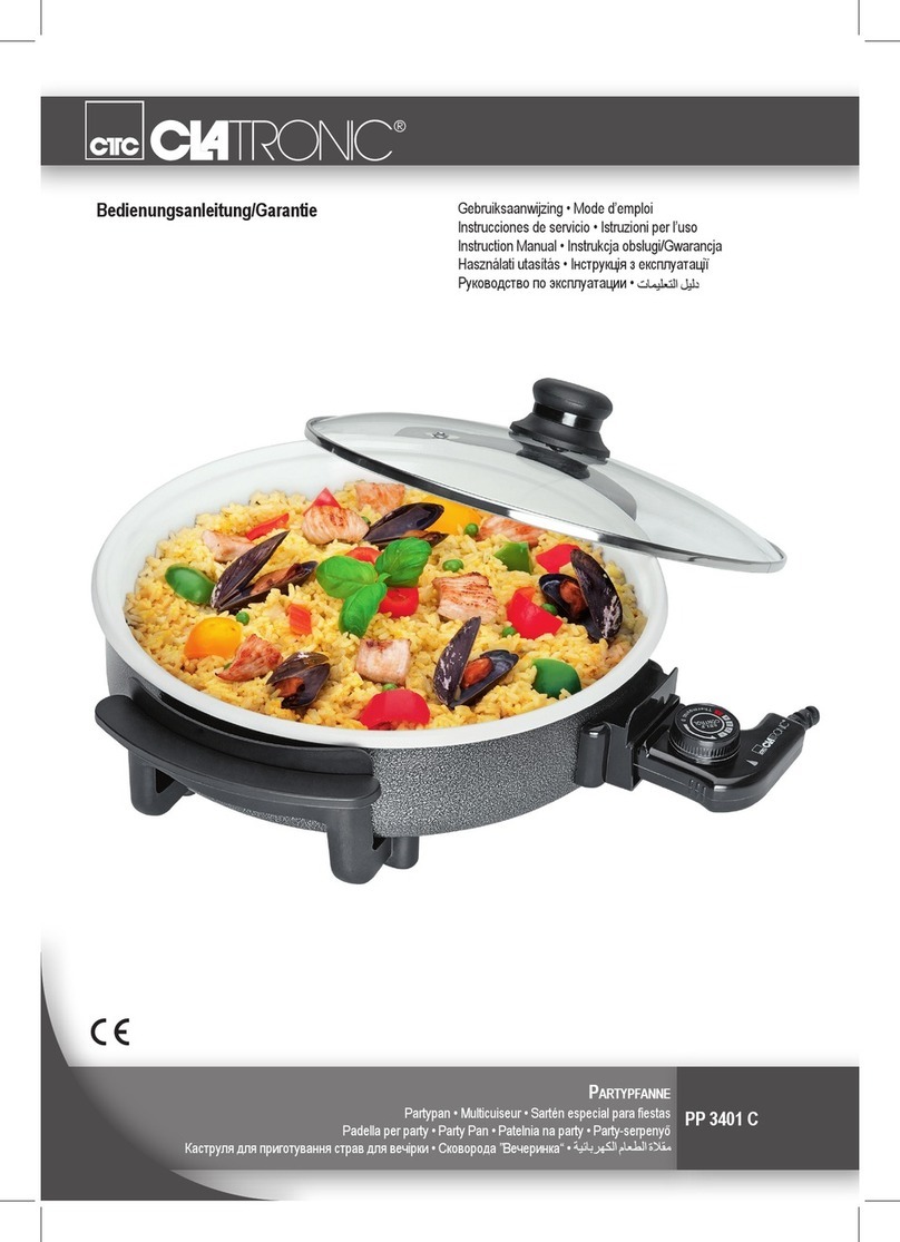 Clatronic PP 3401 C instruction manual