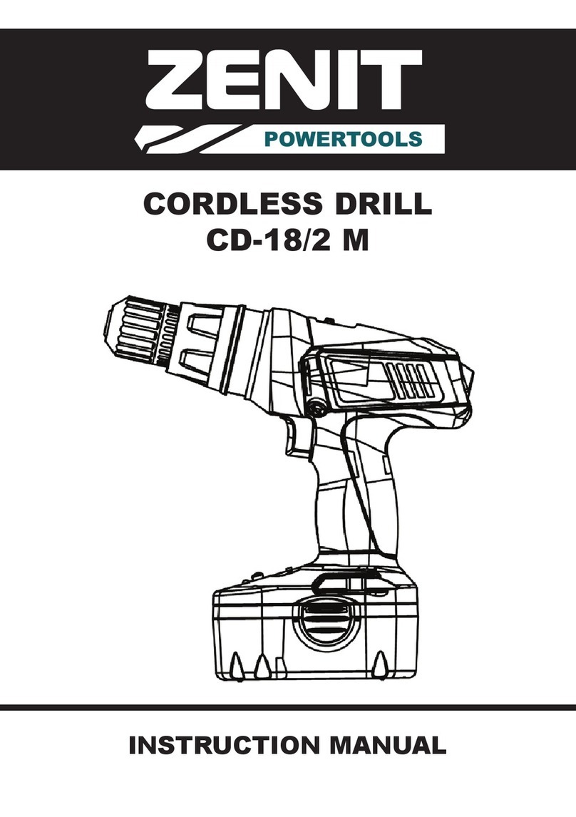 Zenit Powertools CD-18/2 M instruction manual