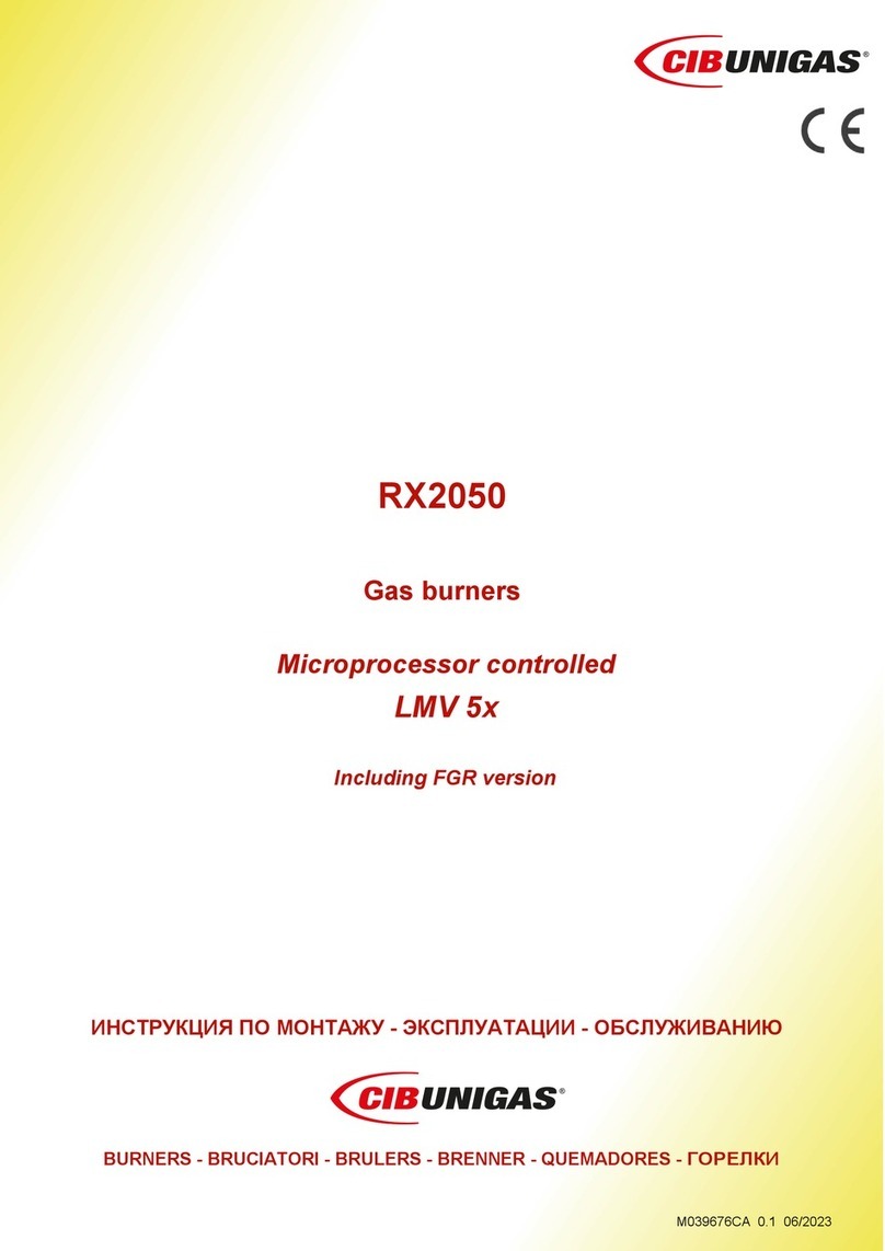 CIB UNIGAS RX2050 User manual