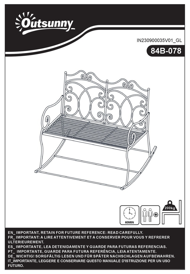 Outsunny 84B-078 User manual