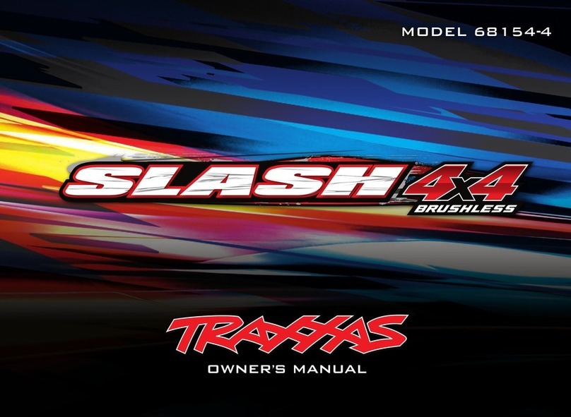 Traxxas Slash 4X4 Brushless owner's manual
