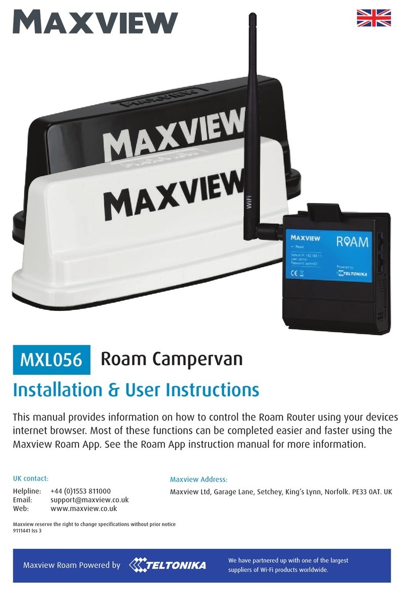 Maxview Roam Campervan Assembly Instructions