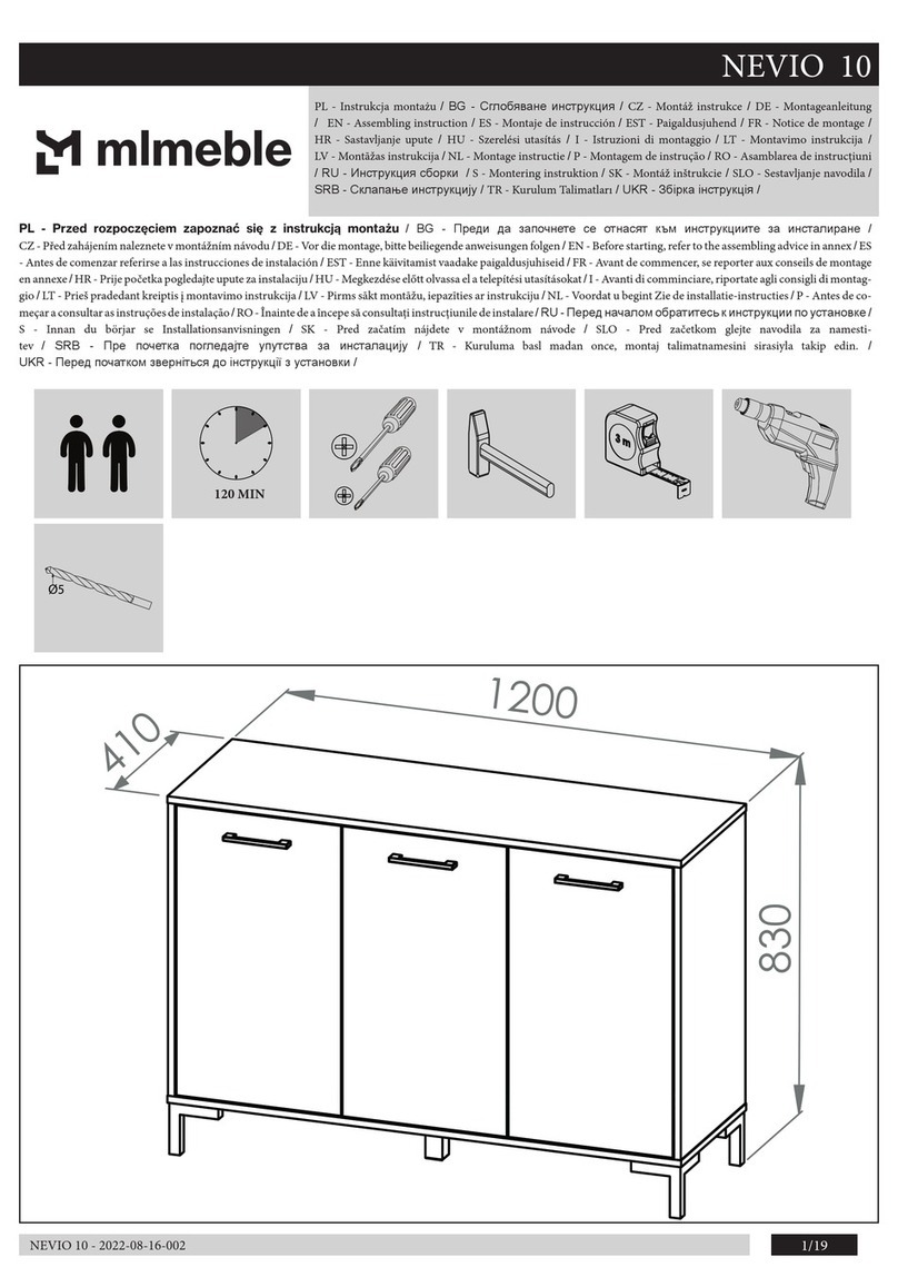 mlmeble NEVIO 10 User manual mlmeble NEVIO 10 User manual