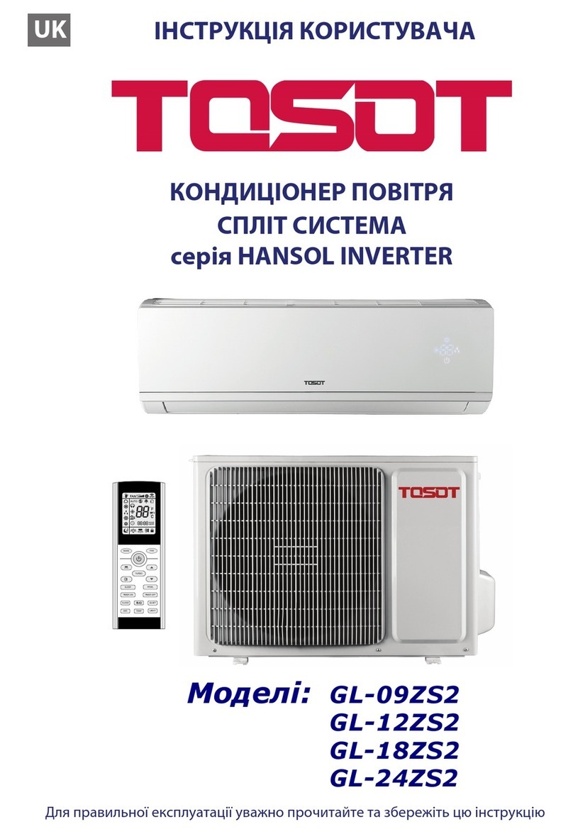 Tosot GL-09ZS2 User manual