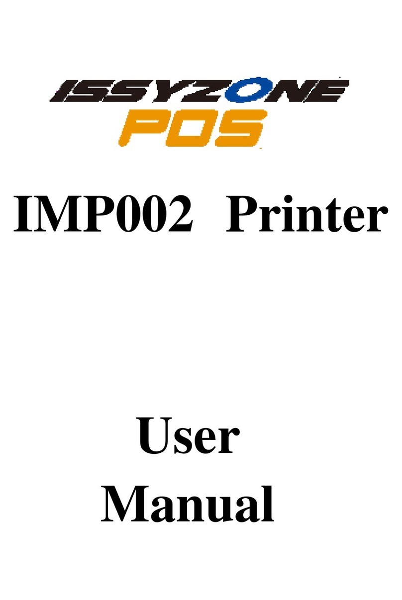 ISSYZONEPOS IMP002 User manual