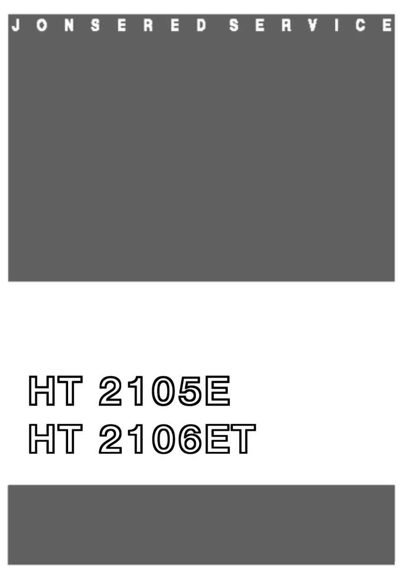Jonsered HT 2105E User manual