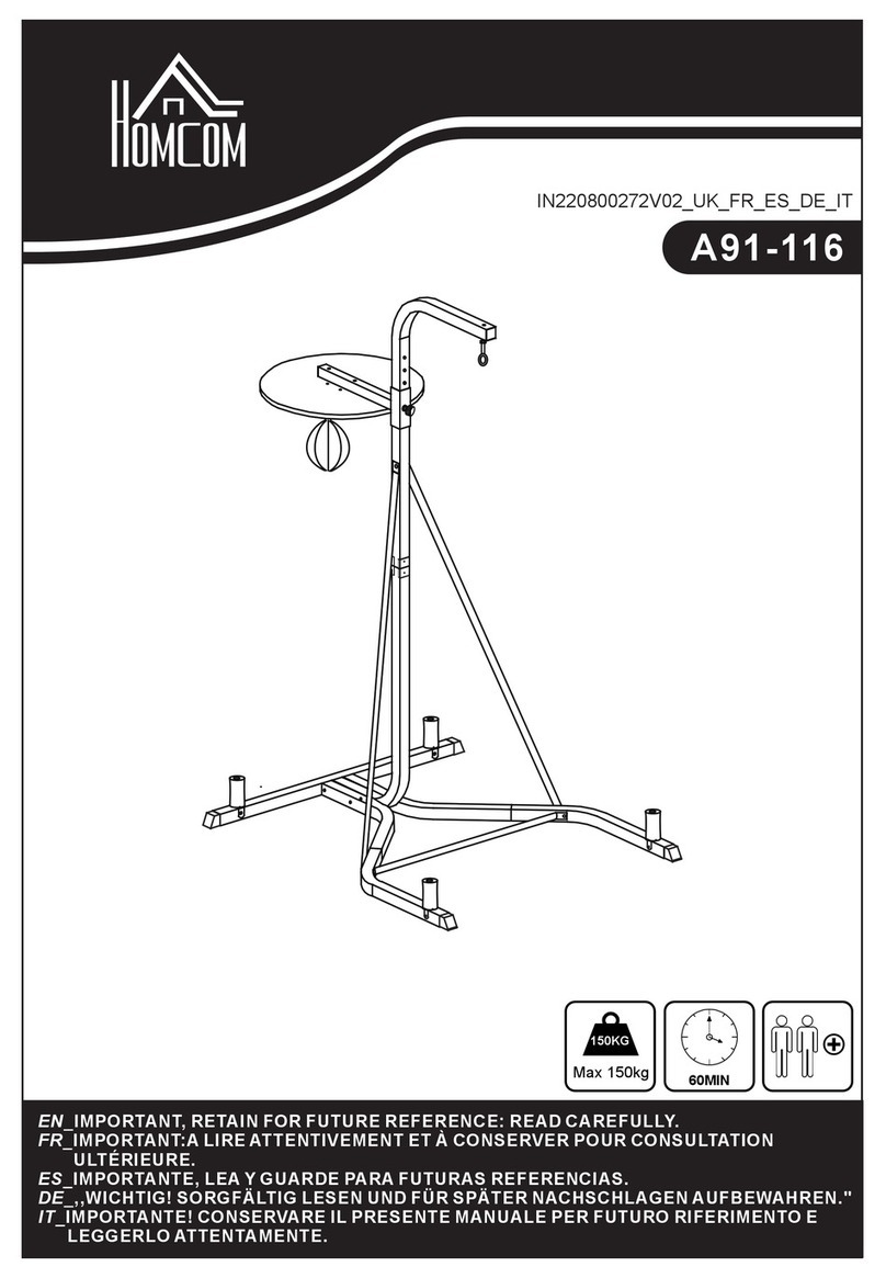 HOMCOM A91-116 User manual