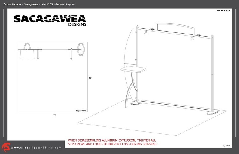 SACAGAWEA DESIGNS VK-1205 quick start guide SACAGAWEA DESIGNS VK-1205 quick start guide