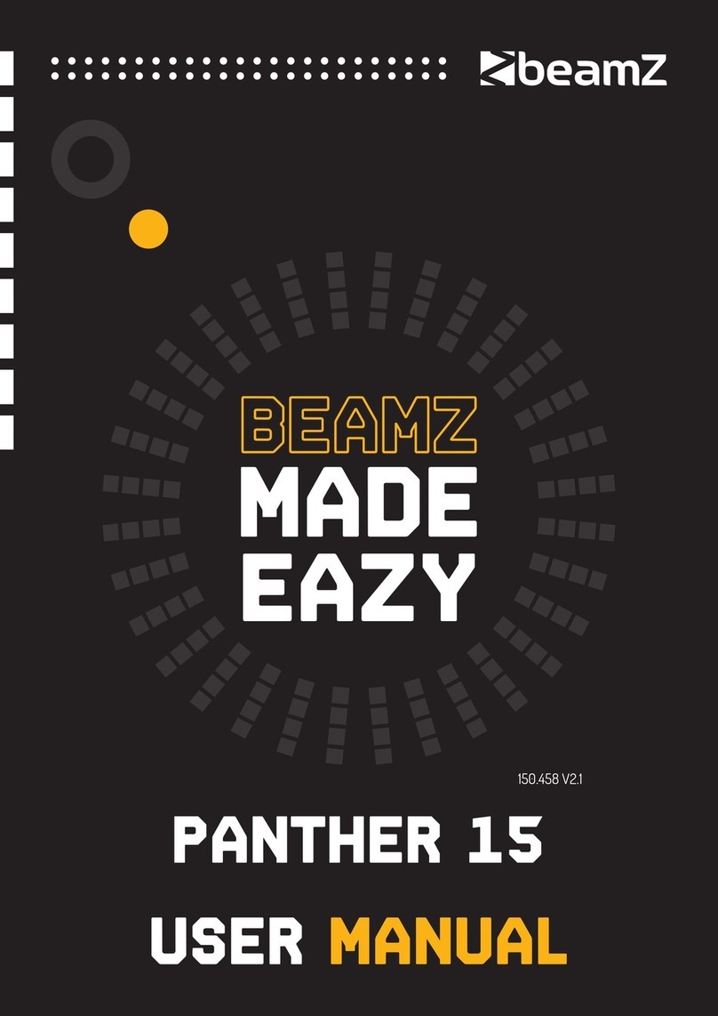 Beamz Panther 15 User manual