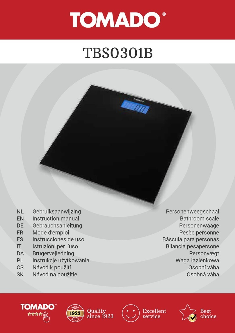 tomado TBS0301B User manual