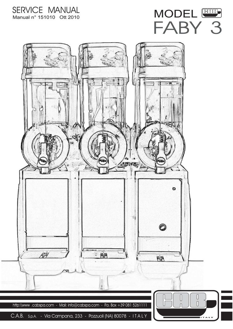 CAB FABY 3 Service manual