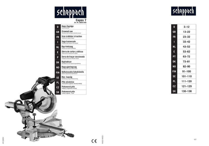 Scheppach Capas 7 Assembly instructions