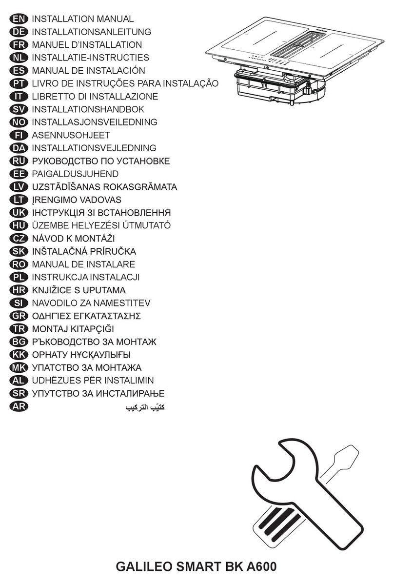 Galileo SMART BK A600 installation manual Galileo SMART BK A600 installation manual