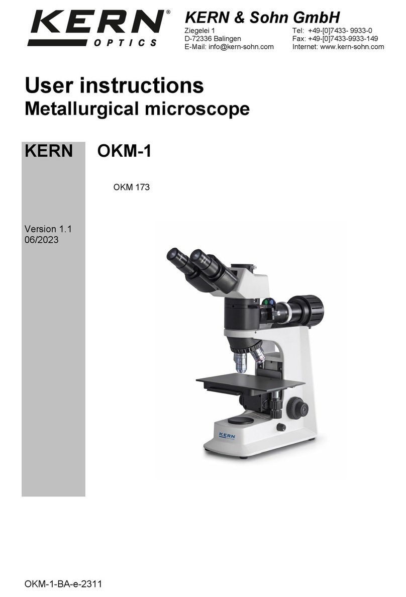 KERN Optics OKM-1 User manual