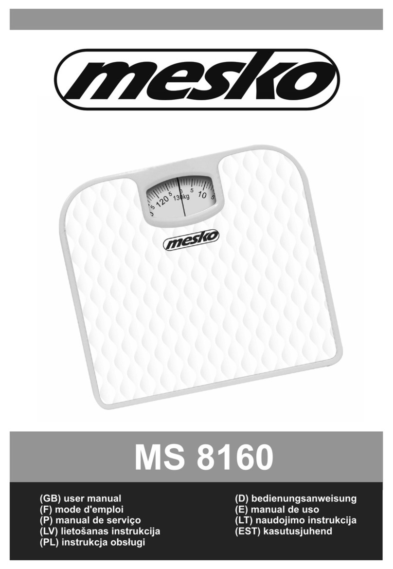 Mesko MS 8160 User manual