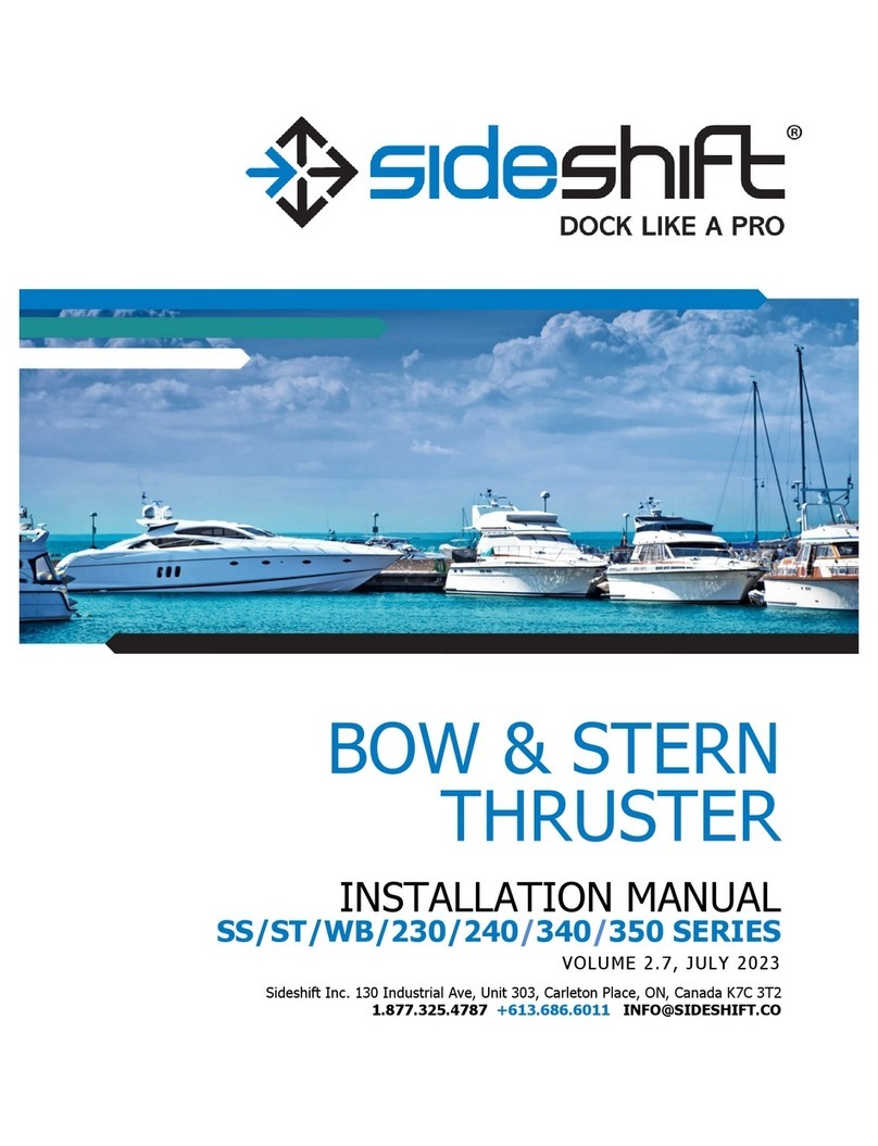 Sideshift SS Series installation manual