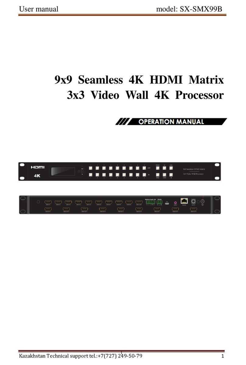 DirekTronik SX-SMX99B User manual