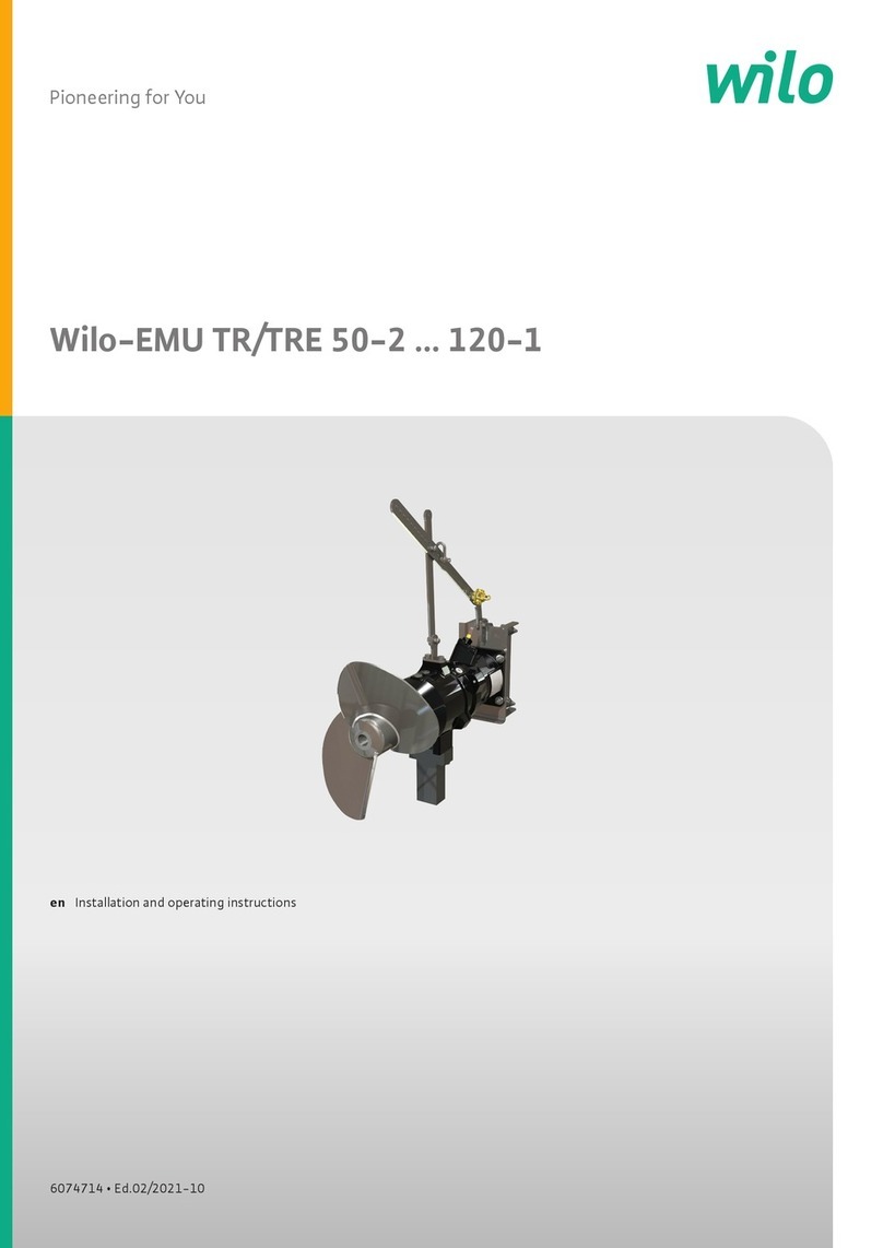 Wilo Wilo-EMU TR/TRE 50-2 User manual