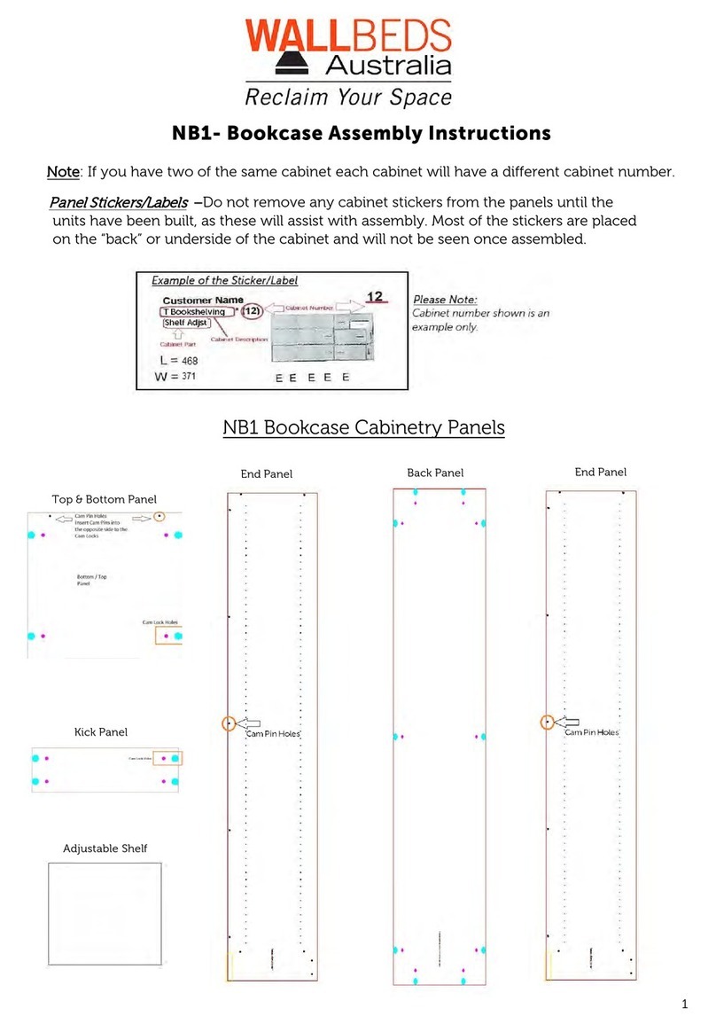 Wallbeds Australia NB1 Assembly instructions