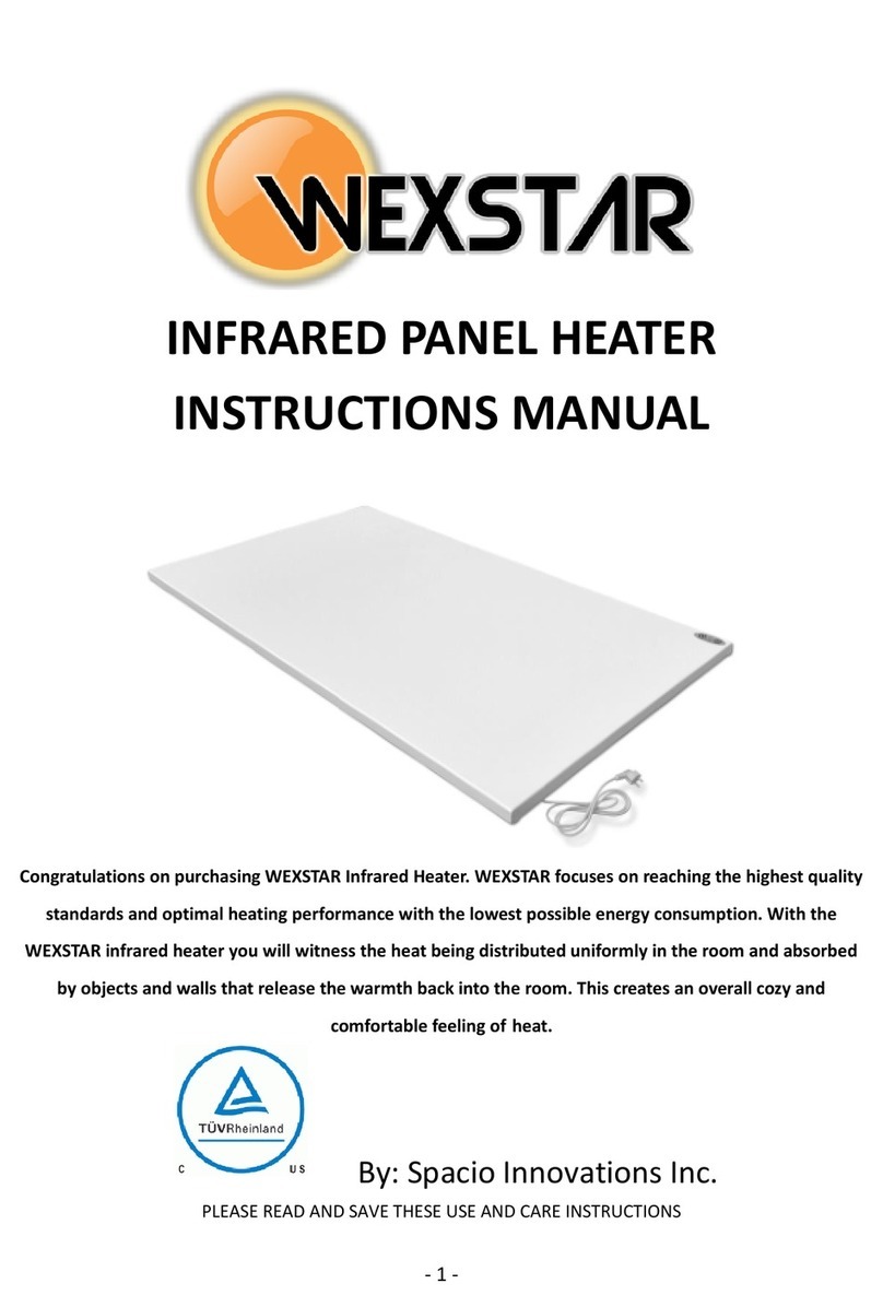 WEXSTAR F-350WA instruction manual