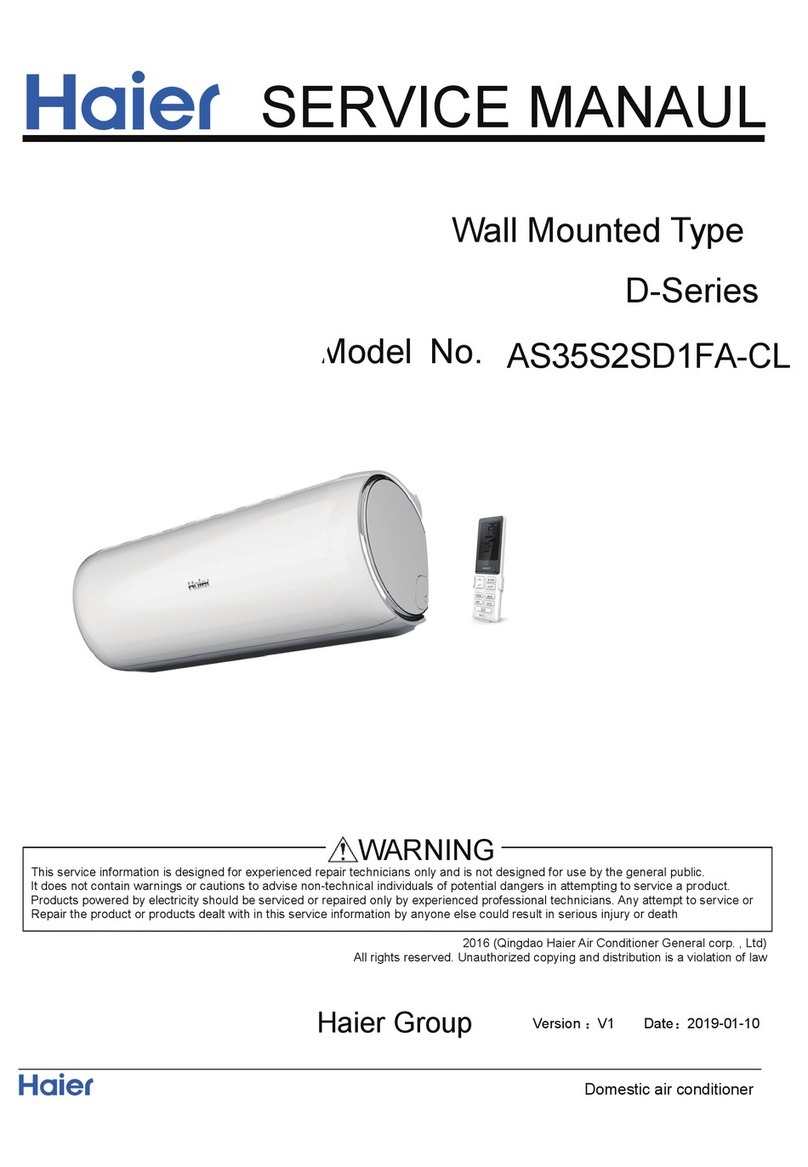 Haier AS35S2SD1FA-CL User manual