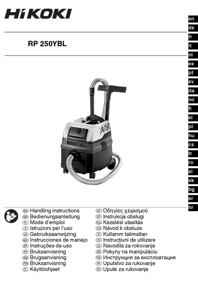 HIKOKI RP 250YBL User manual